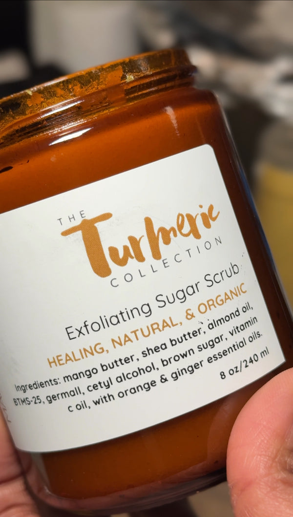 Turmeric - Exfoliating Sugar Body Scrub