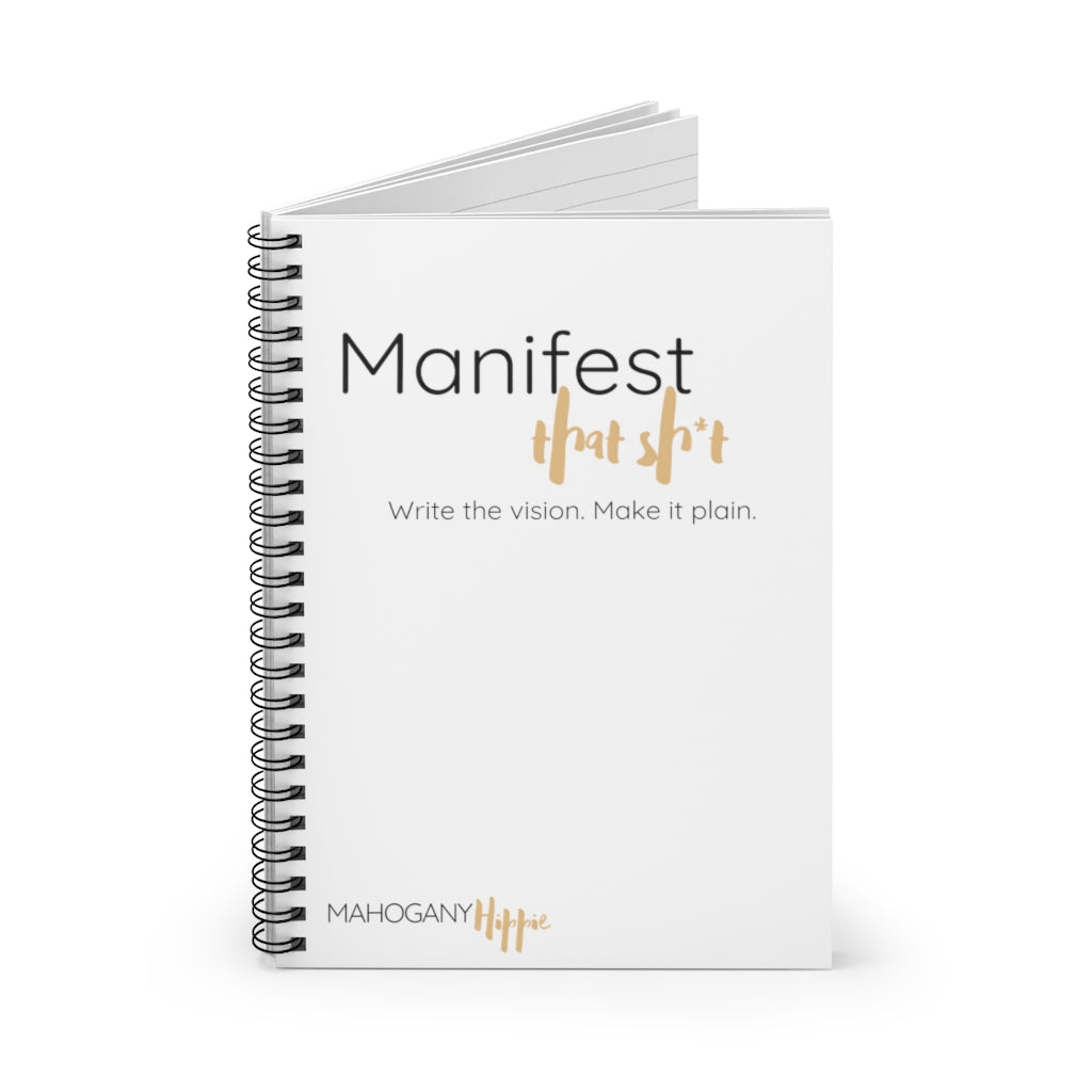 Manifest that Sh*t Manifesting Journal (White)