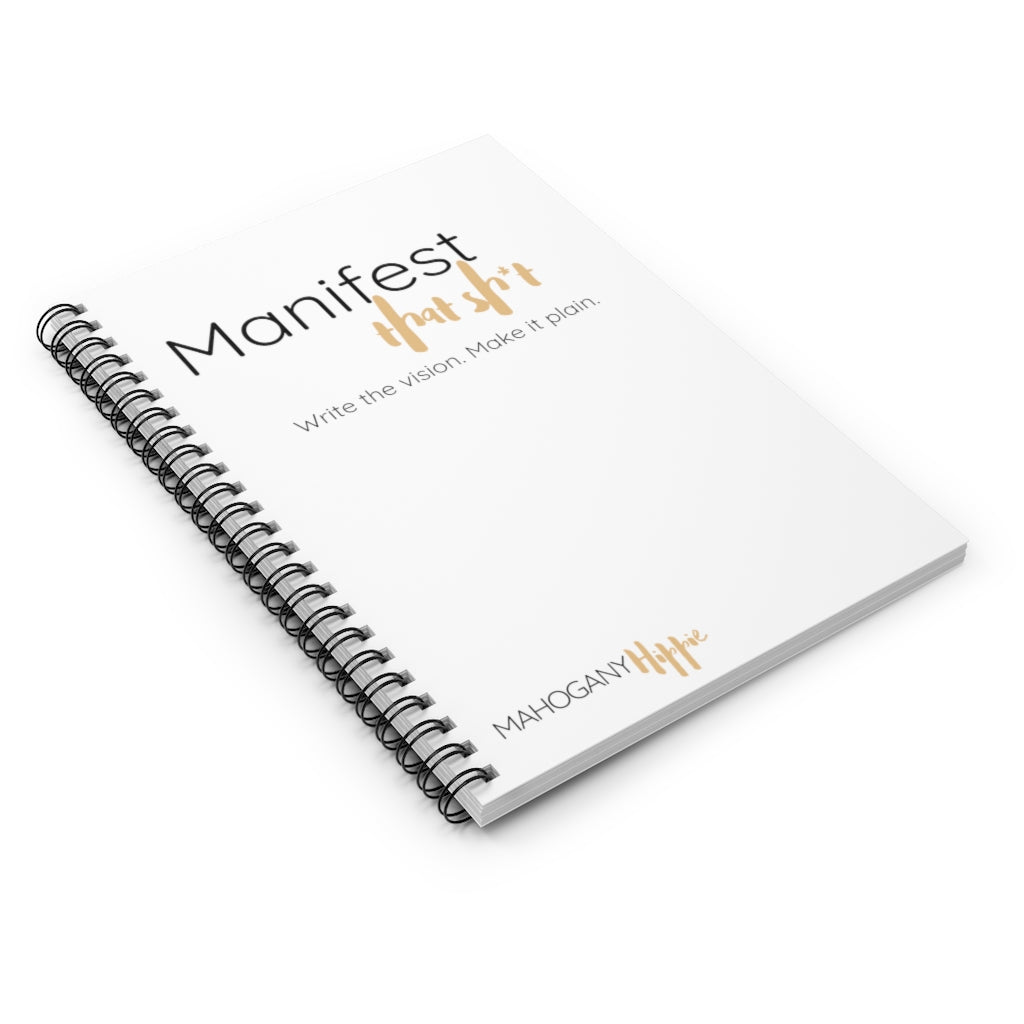 Manifest that Sh*t Manifesting Journal (White)